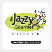 Jazzy Gourmet Stickers (Voorkant)
