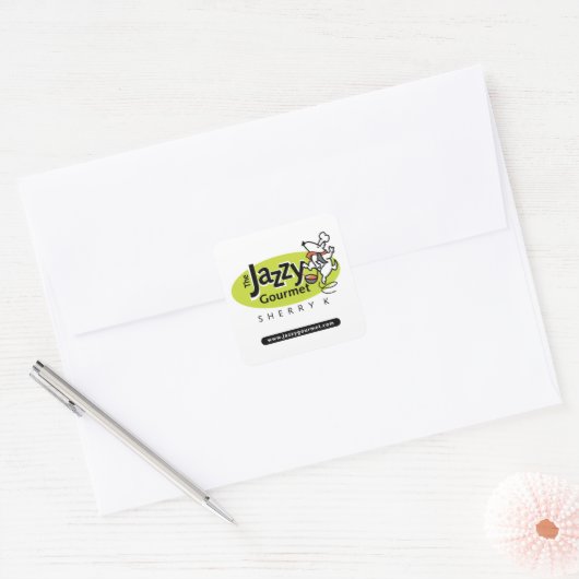 Jazzy Gourmet Stickers (Envelop)