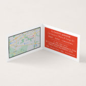 Jazzy Graffiti Art, Art Dealer, Gedetailleerd Visitekaartje (Binnen)