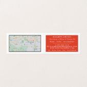 Jazzy Graffiti Art, Art Dealer, Gedetailleerd Visitekaartje (Binnenkant ongevouwen)