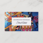 Jazzy Graffiti Art, Professional Artist Visitekaartje (Voorkant)