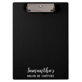 Jazzy Haarstylist Klembord (Voorkant)