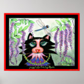 Jazzy in de Evening Shade Poster (Voorkant)