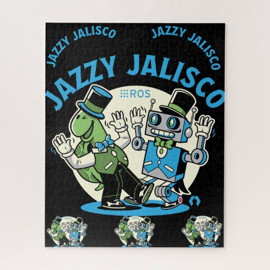 Jazzy Jalisco release puzzel Legpuzzel (Verticaal)