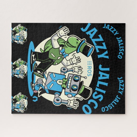 Jazzy Jalisco release puzzel Legpuzzel (Horizontaal)