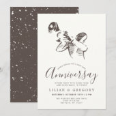 Jazzy Jubileum | Jazz Music Thaise Party Kaart (Voorkant / Achterkant)