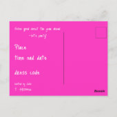 Jazzy Kat - Gelukkig 2025 Briefkaart (Achterkant)