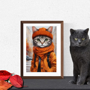 Jazzy Kat - Oktober Vibes Perfect Poster