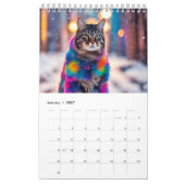 Jazzy Katten Kalender (Jan 2027)
