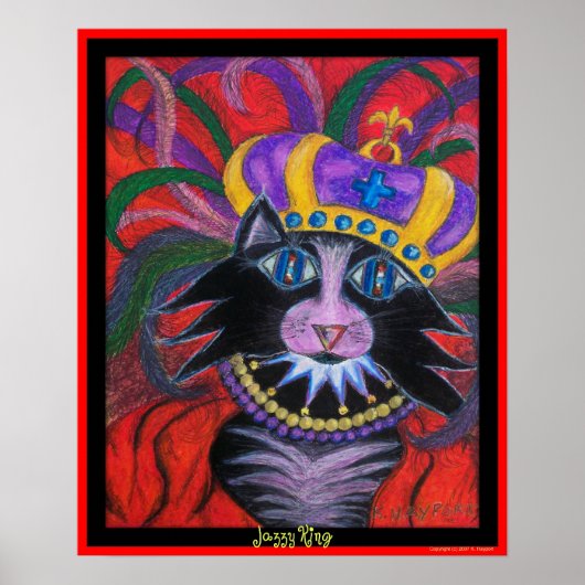 Jazzy King Poster (Voorkant)