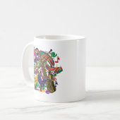 JAZZY Mardis Gras Koffiemok (Voorkant links)