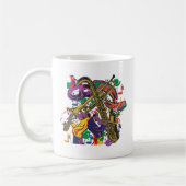 JAZZY Mardis Gras Koffiemok (Links)