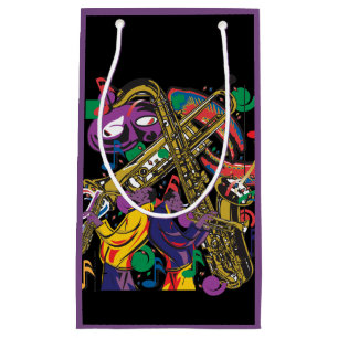 Jazzy New Orleans Music Fest Klein Cadeauzakje