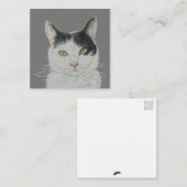 Jazzy Note-Kaart Notitiekaartje (Voorkant / Achterkant)