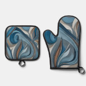 Jazzy Ovenwant & Pannenlap Set (Voorkant)