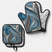 Jazzy Ovenwant & Pannenlap Set (Voorkant / Achterkant)