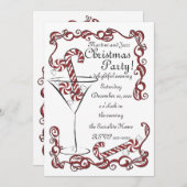 Jazzy Peppermint Martini Kaart (Voorkant / Achterkant)