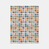 Jazzy Pyrex Fleece Throw Deken (Voorkant)