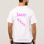 Jazzy rotsen! t-shirt (Achterkant)