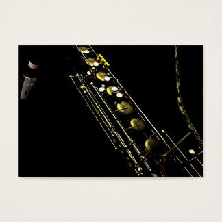 Jazzy Saxophone Visitekaartjes