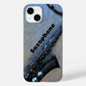Jazzy Saxy Saxophone  Case-Mate iPhone Case (Achterkant)