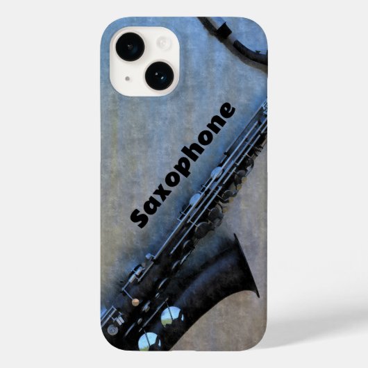 Jazzy Saxy Saxophone  Case-Mate iPhone Case (Achterkant)