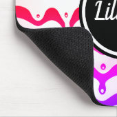 Jazzy Tropical psychedelic Dripping Stripes Muismat (Hoek)