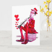 Jazzy Valentijnsdag card Kaart (Gele Bloem)