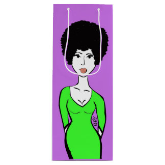 Jazzy Wine Gift Bag Wijn Cadeautas