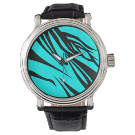 Jazzy Zebra Pizzazz Horloge