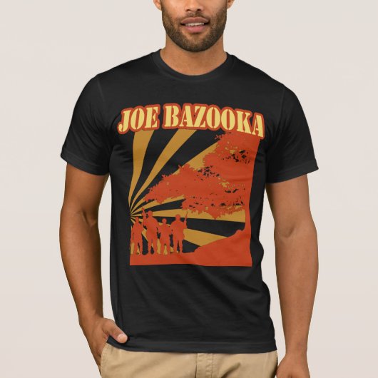 JB 2 sinaasappel zwart T-shirt (Voorkant)