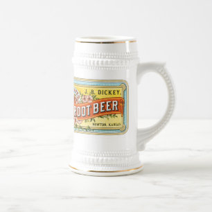 JB Dickey Root Beer Stein Bierpul