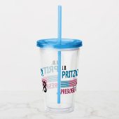 JB Pritzker 2028 Acryl Drinkbeker (Rechts)