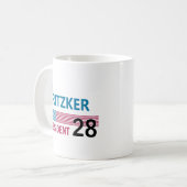 JB Pritzker 2028 Koffiemok (Voorkant links)