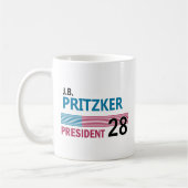JB Pritzker 2028 Koffiemok (Links)