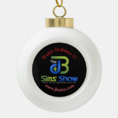 JB Sims Show: Feestelijke vakantie Ornament (Voorkant)