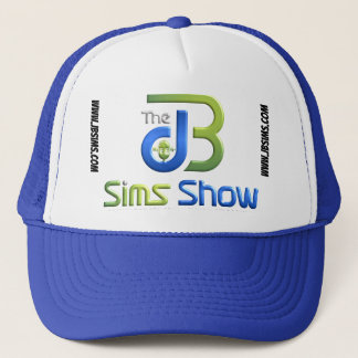 JB Sims Show Handtekening Trucker Hat Trucker Pet