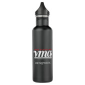 JBHS VMA Black with White Logo Customizable Waterfles (Links)