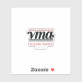 JBHS VMA Custom Vinyl Sticker met Jaar (Vel)