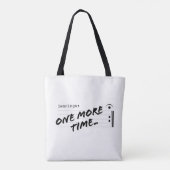 JBHS VMA "One More Time" Herhaal Fermata Grappig Tote Bag (Achterkant)