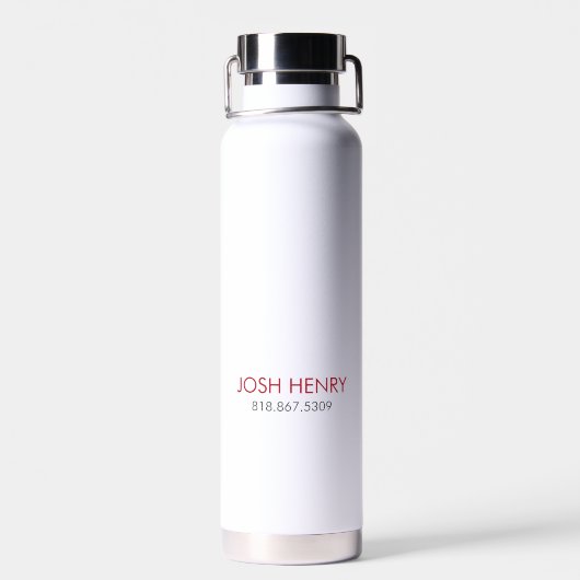 JBHS VMA Personalized Water Bottle with Year Waterfles (Achterkant)