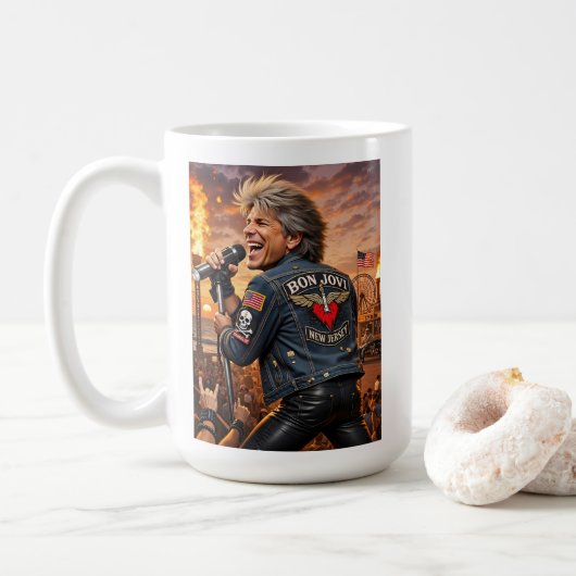 JBJ FOREVER T-shirt Koffiemok (Met donut)