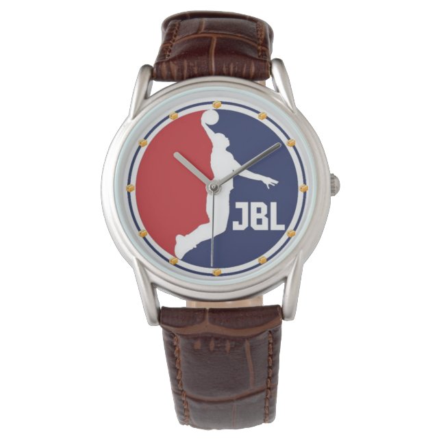 JBL Basketbal League Watch Horloge (Voorkant)