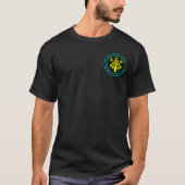 JBNHS Pocket Logo T-shirt met Warbler Tree (Voorkant)