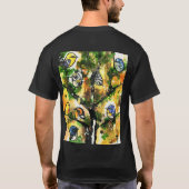 JBNHS Pocket Logo T-shirt met Warbler Tree (Achterkant)