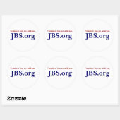 JBS.org Sticker (Vel)