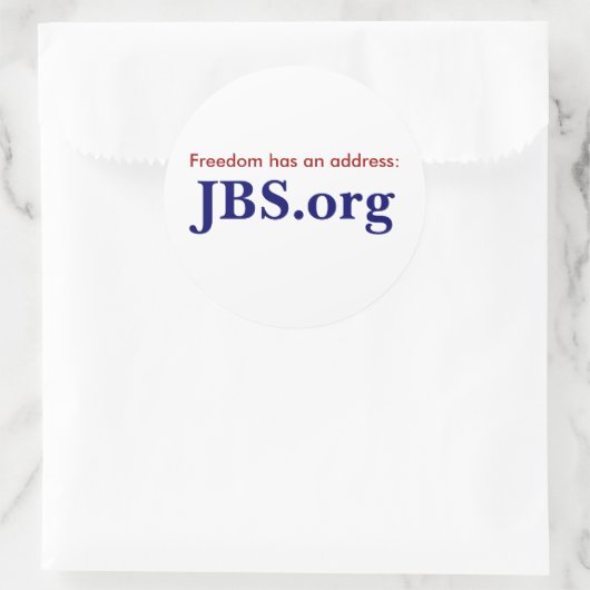 JBS.org Sticker (Tas)
