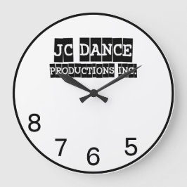 JC Dance Productions, Inc. Clock Grote Klok
