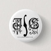 JC Gothic Negative Button (Voorkant)