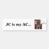 JC is mijn AC... Bumpersticker (Voorkant)